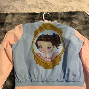 Melanie Martinez pink and blue jacket. Size small
